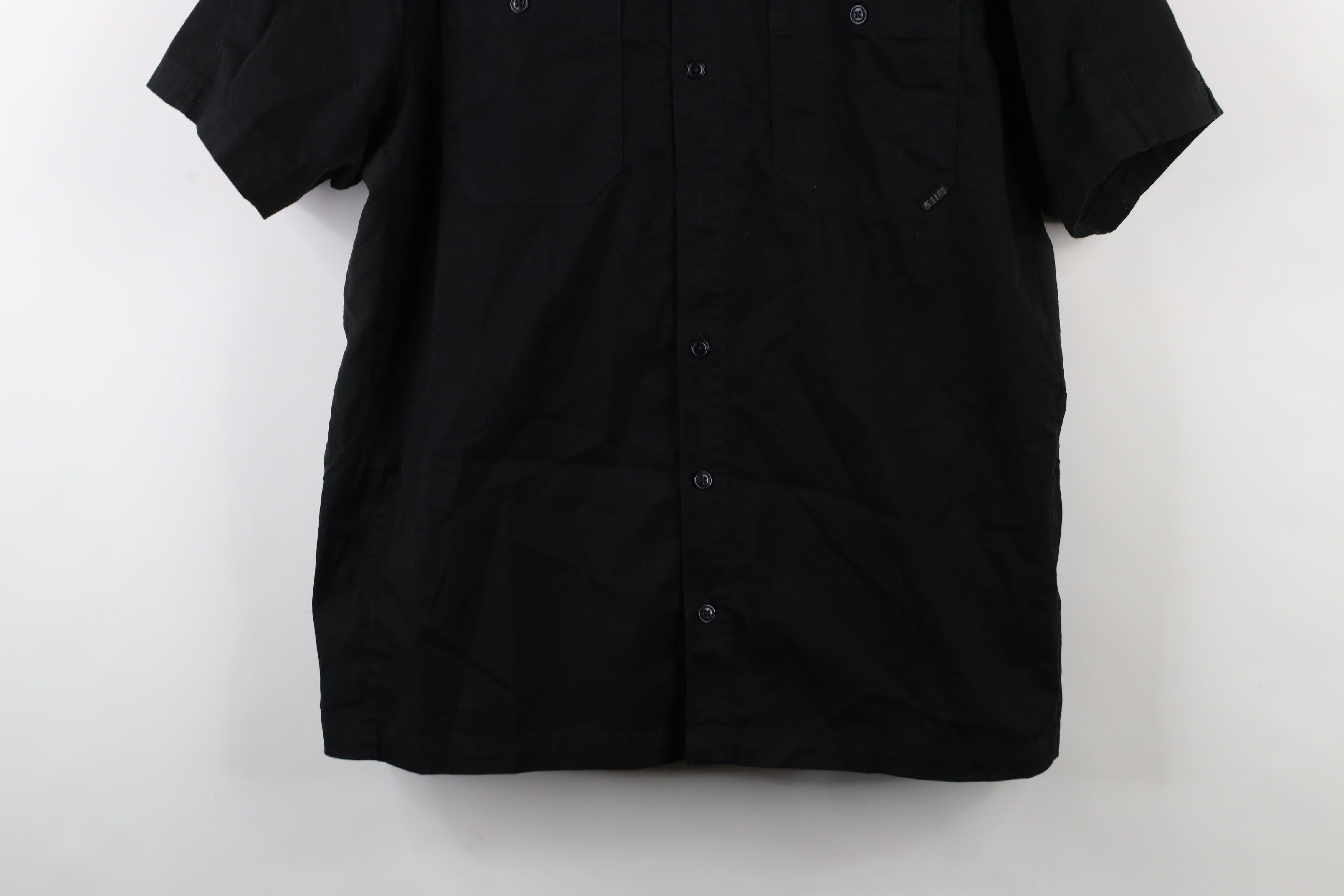 Vintage 5.11 Tactical Series Tac Twill Short Sleeve Button Shirt Size US L / EU 52-54 / 3 - 3 Thumbnail