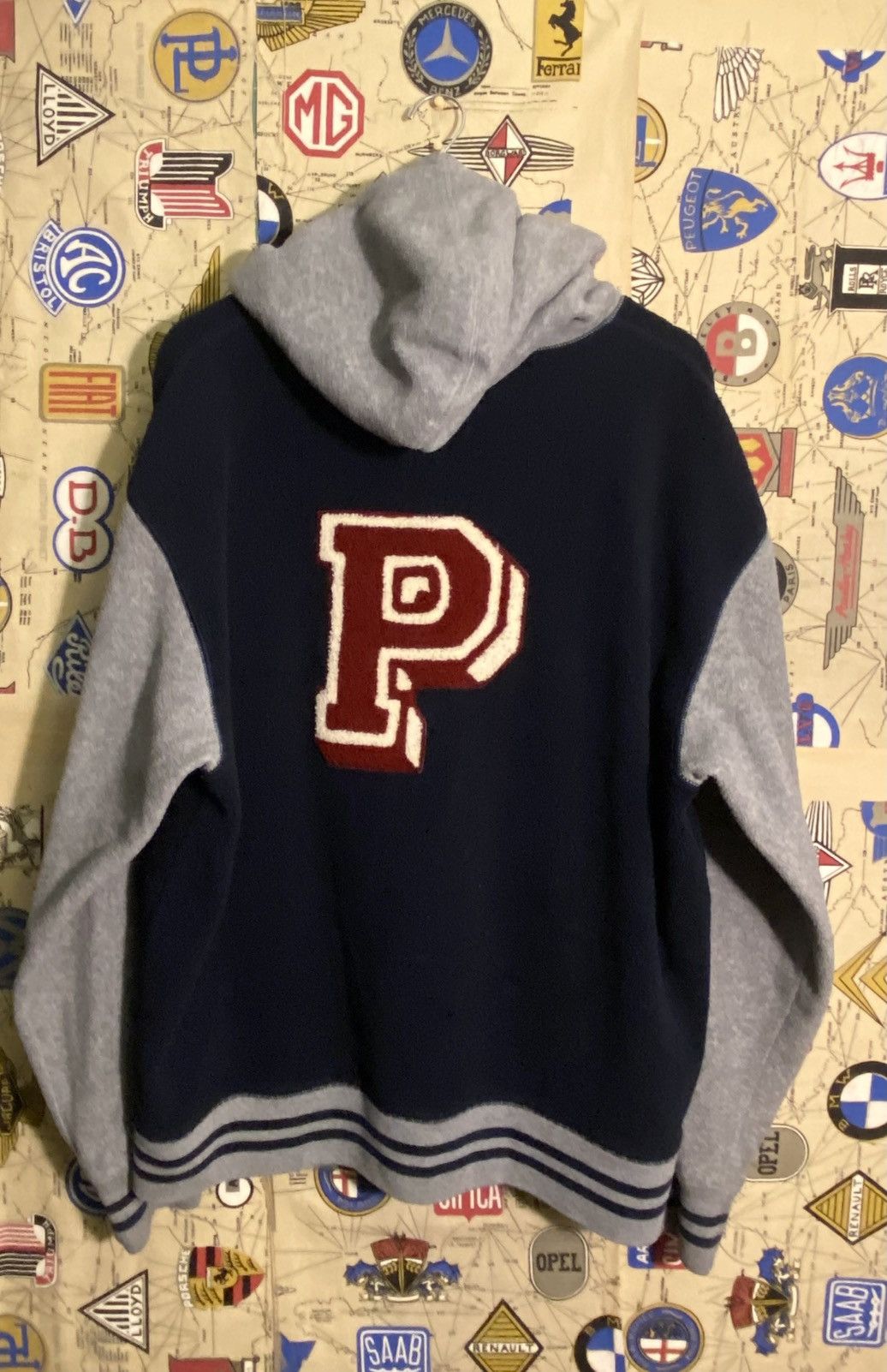 Polo Ralph Lauren Vintage Polo Ralph Lauren Jeans Big P Fleece Size US XL / EU 56 / 4 - 4 Thumbnail