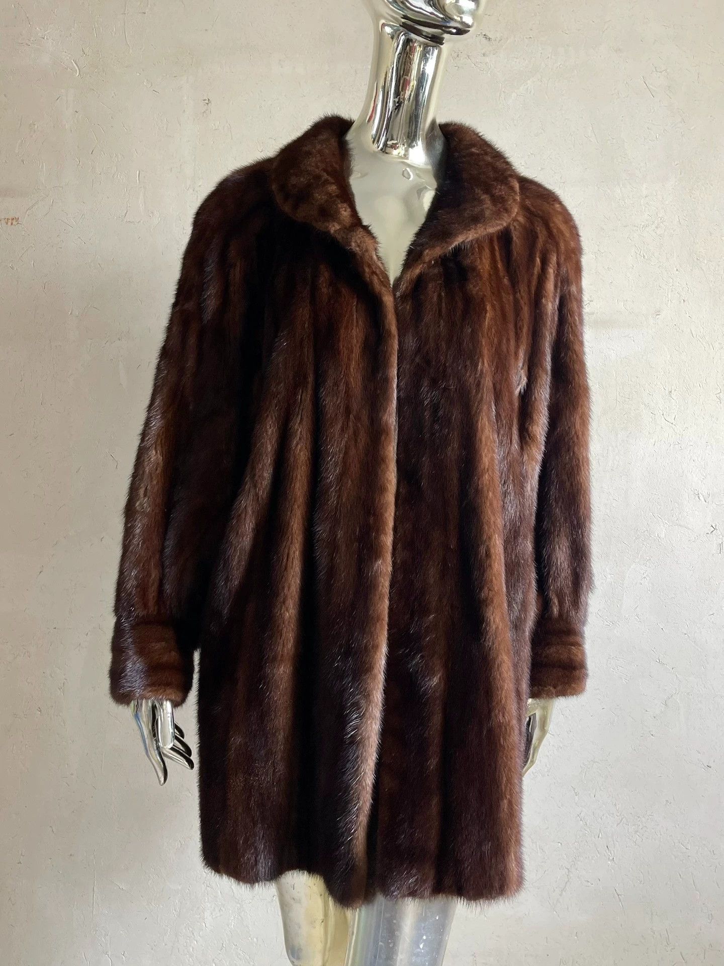 Other Tokyo Vintage Genuine Fur Oversize Retro Coat Size ONE SIZE - 1 Thumbnail