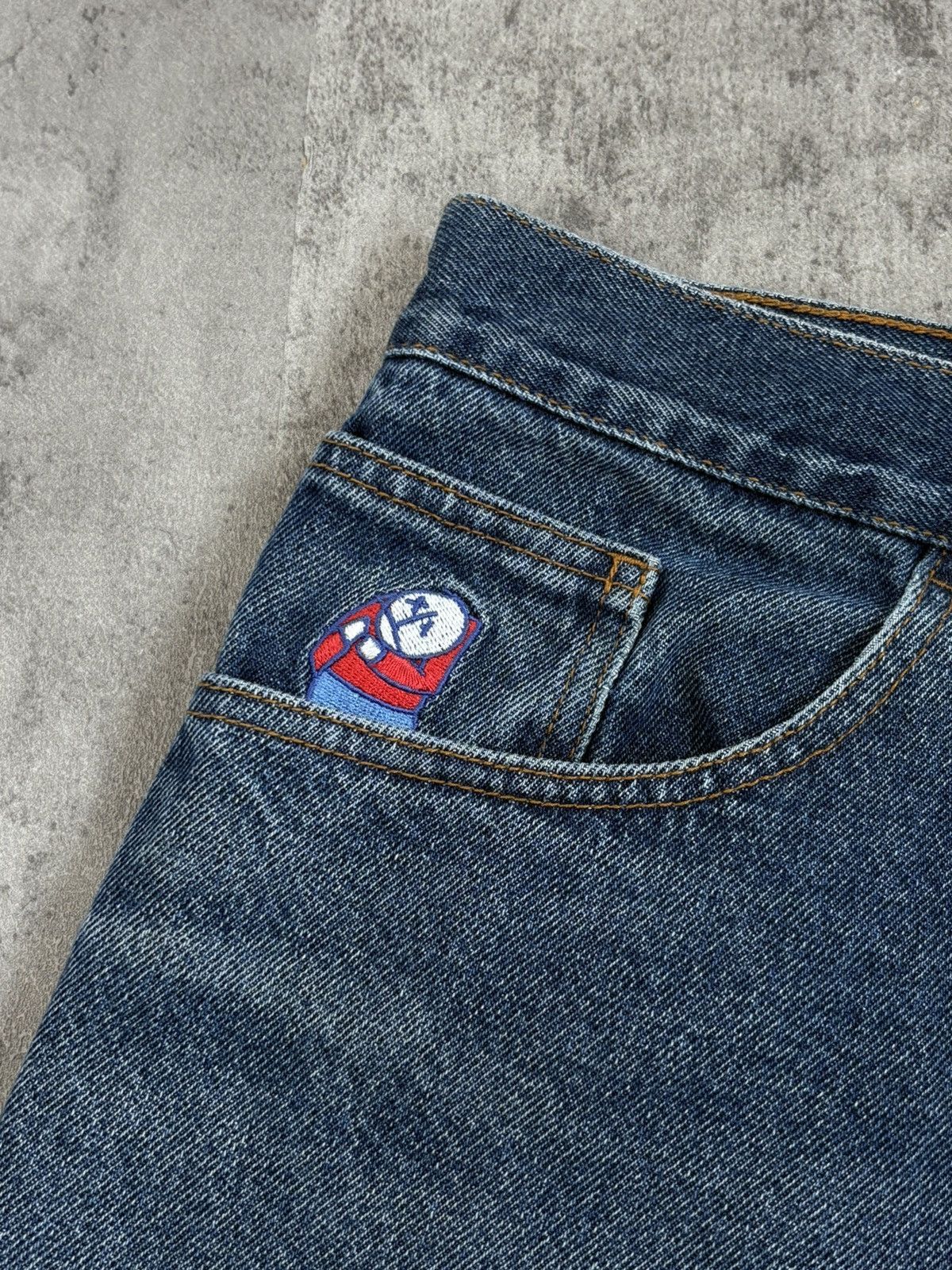 Polar Skate Co. Polar Skate Co. Big Boy Baggy Fit Denim Jeans Size US 34 / EU 50 - 6 Thumbnail