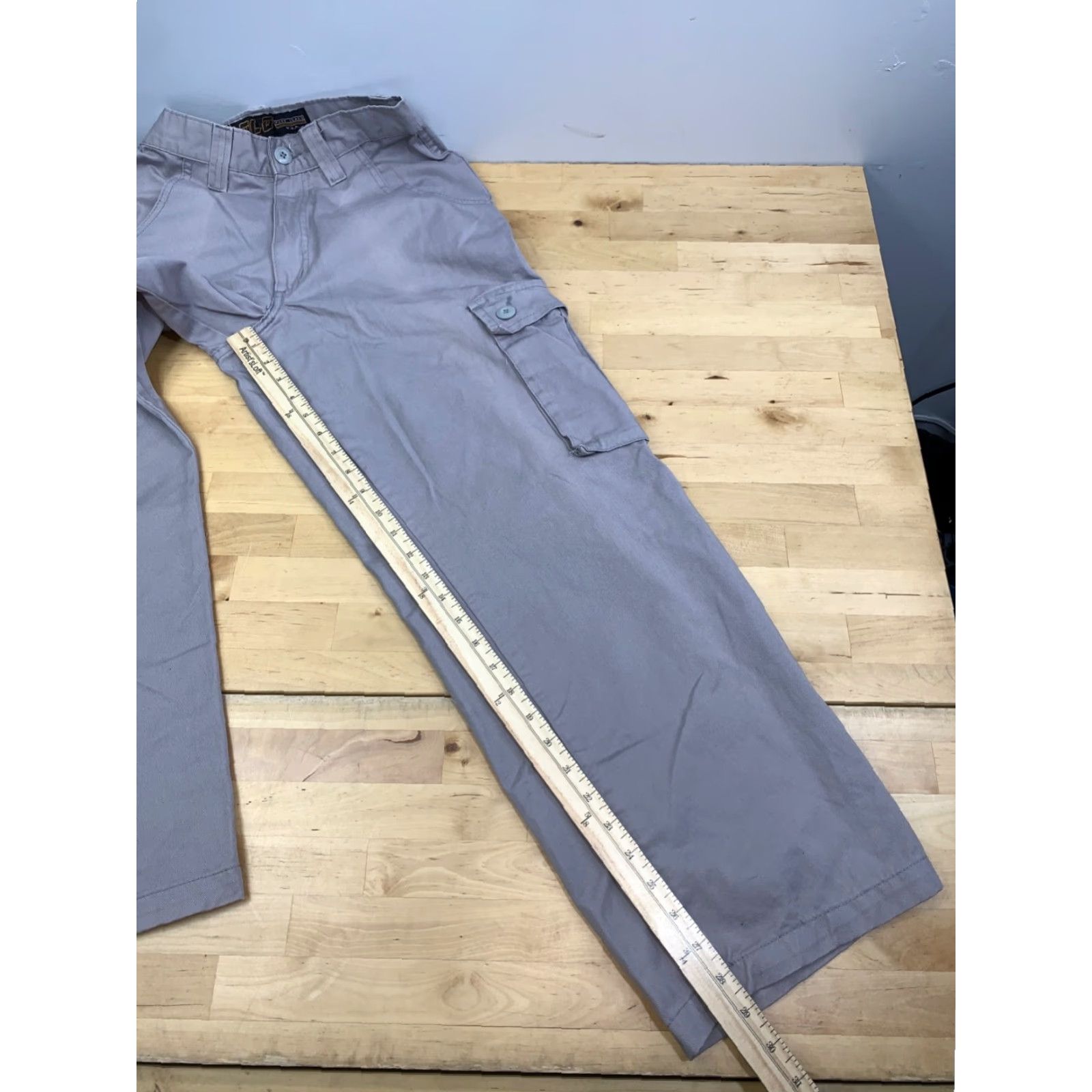Vintage VINTAGE Solo Cargo Pants Men 28x29 Gray 90s USA Skate Baggy Size US 28 / EU 44 - 6 Thumbnail