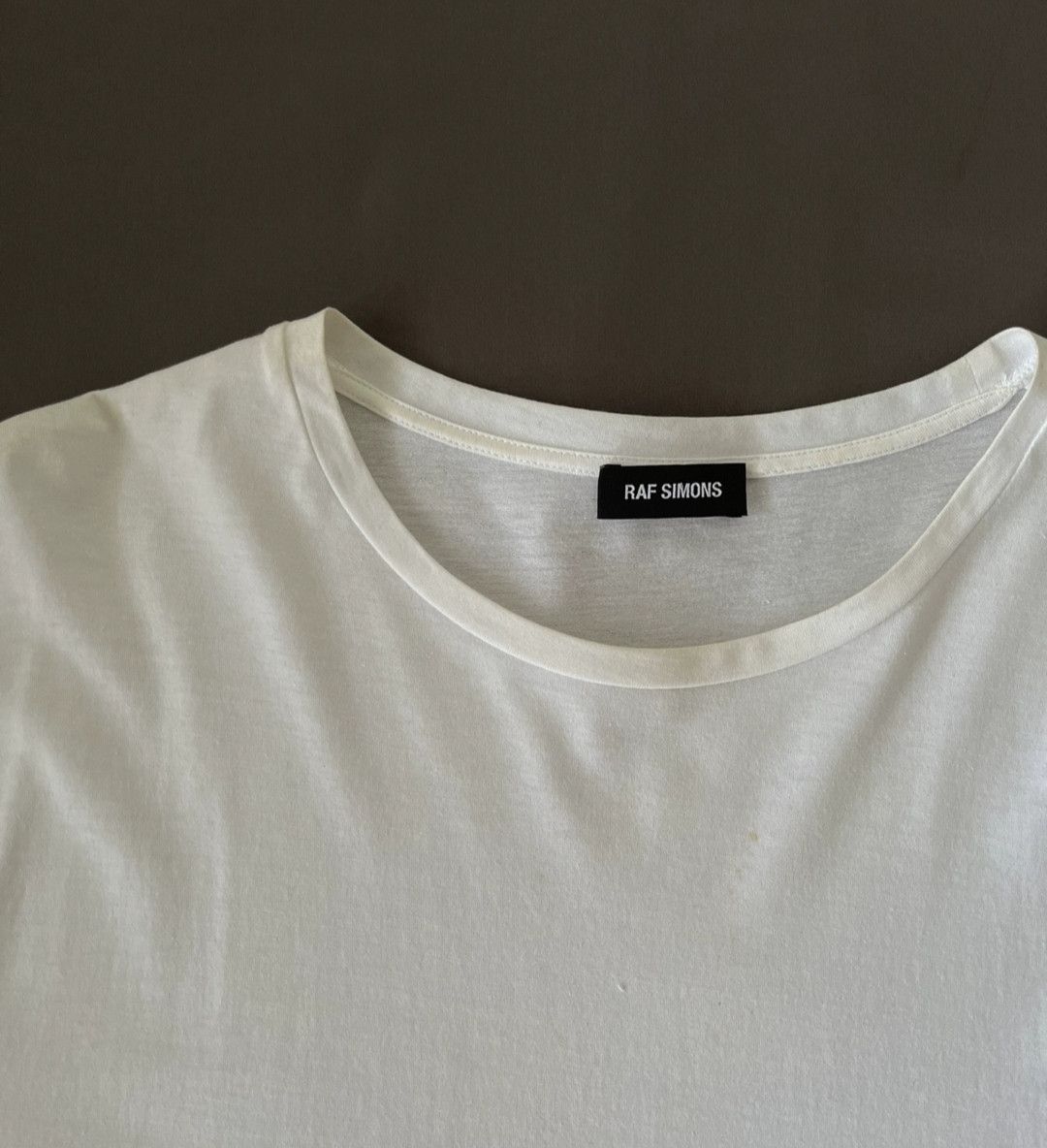 Raf Simons Raf Simons Isolated Hero Archive White Short Sleeve T-Shirt Size US L / EU 52-54 / 3 - 5 Thumbnail