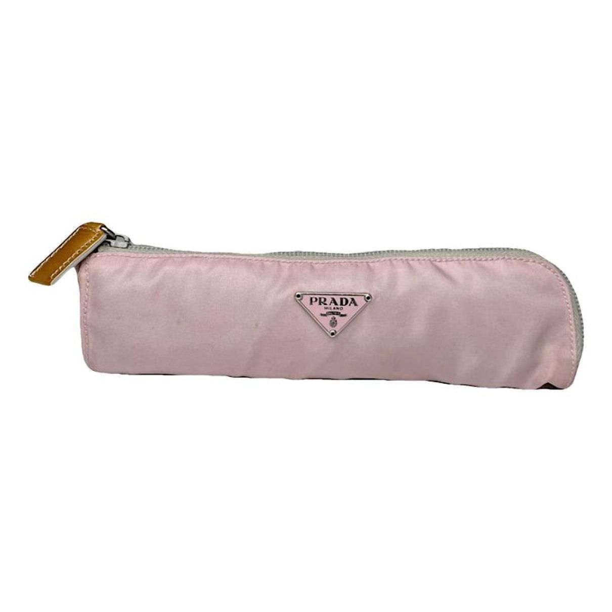 Prada Pink Polyester Handbag Size ONE SIZE - 1 Thumbnail