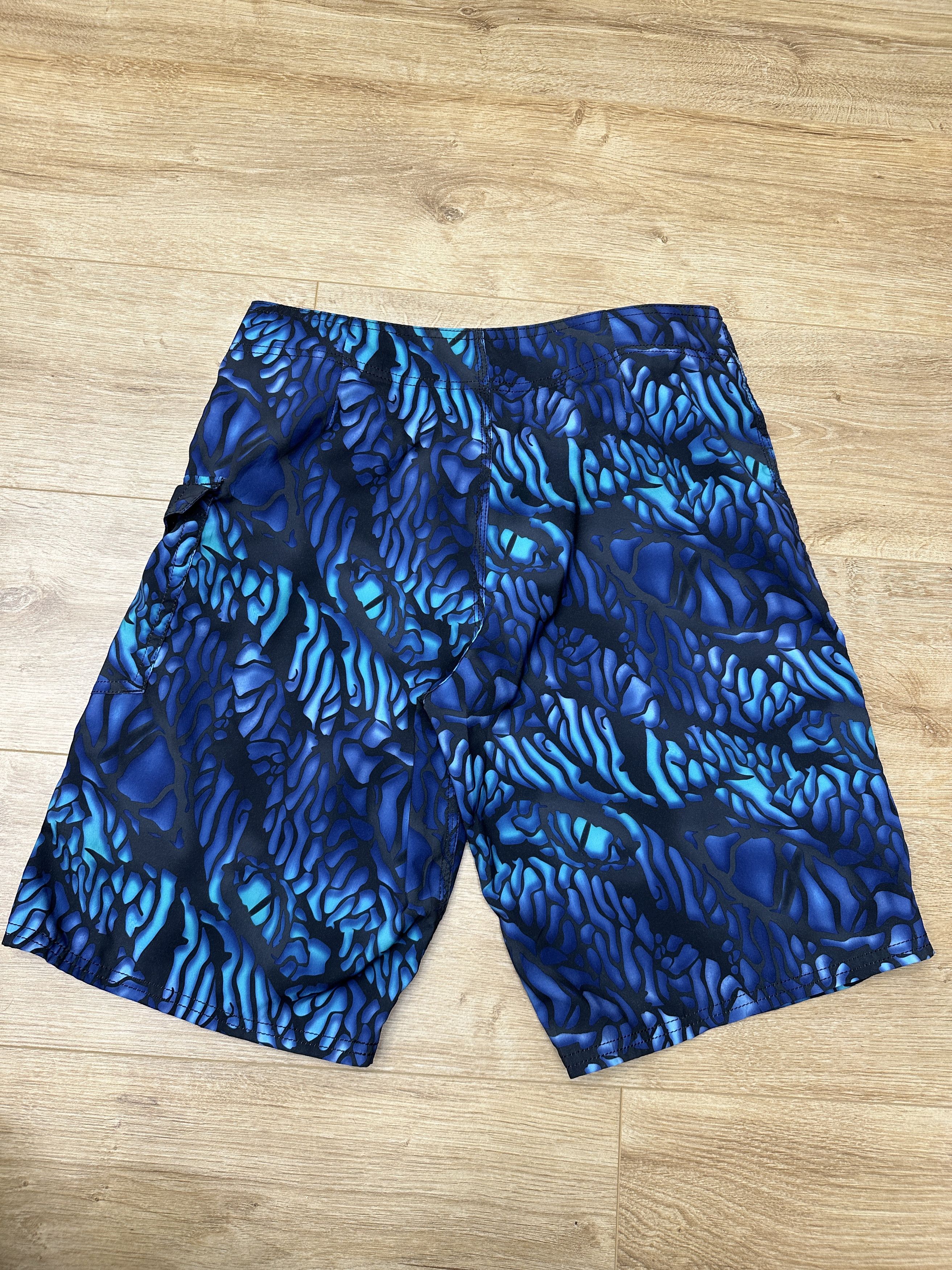 Oakley Oakley Limited Blue Purple Abstract Shorts Swim Size 30 Size US 30 / EU 46 - 10 Thumbnail