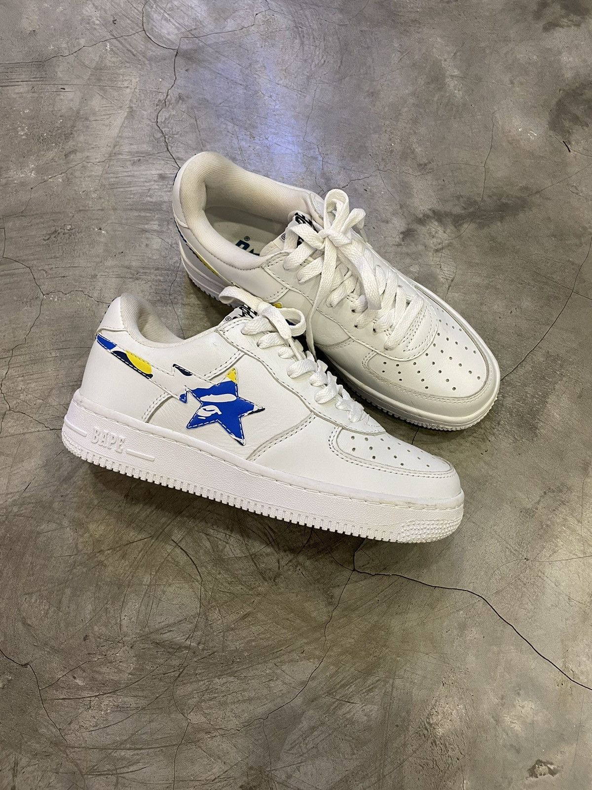 Bape Shanghai Bapesta Size US 6.5 / EU 39-40 - 3 Thumbnail