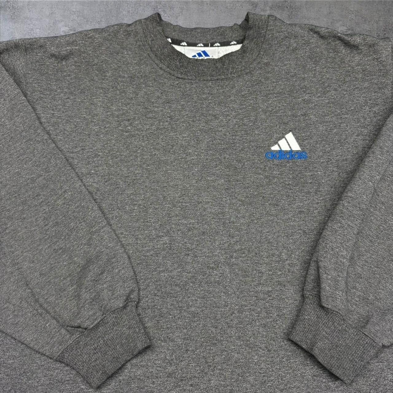 Adidas × Vintage Vintage Adidas Sweatshirt Size US L / EU 52-54 / 3 - 1 Thumbnail