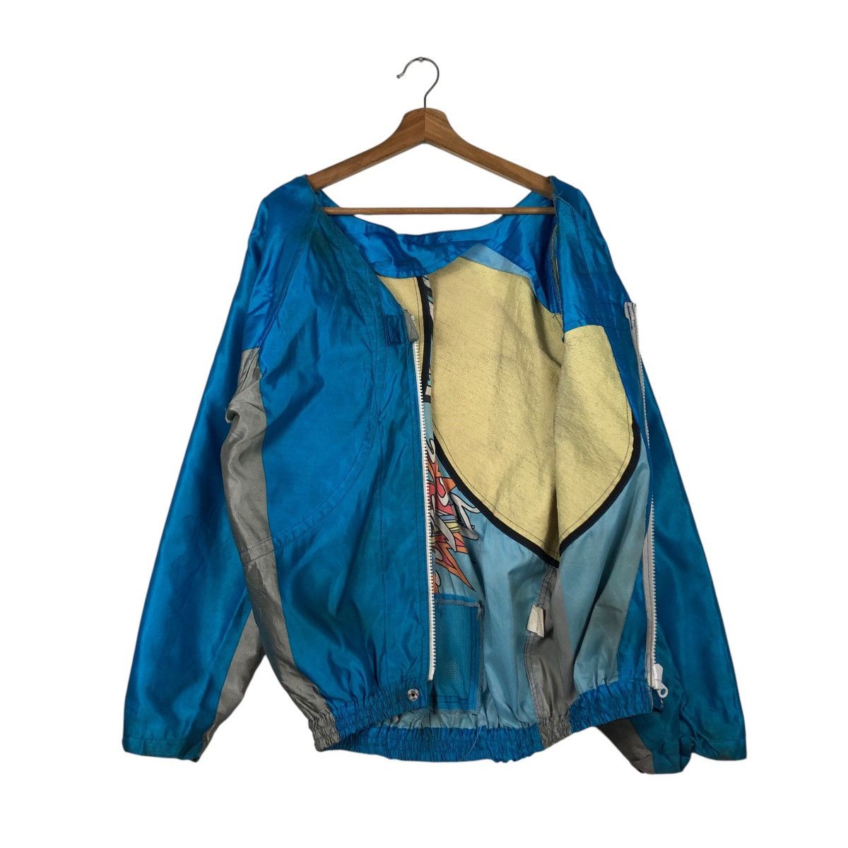 Japanese Brand × Vintage 📌Vintage Bomber Jacket Boat Race Big Logo Issey Miyake Size US M / EU 48-50 / 2 - 13 Thumbnail
