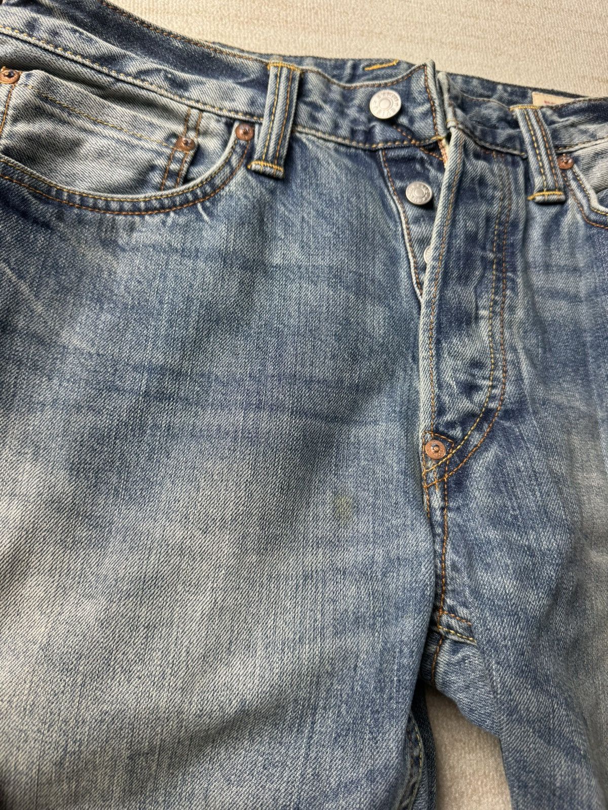 Evisu Daicock logo jean 31 Size US 31 - 7 Thumbnail