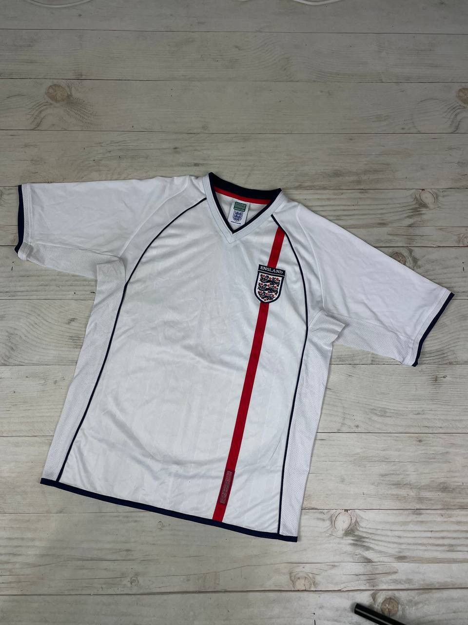 Vintage Vintage Score Draw England Retro Home Shirt Soccer Jersey Size US M / EU 48-50 / 2 - 1 Thumbnail