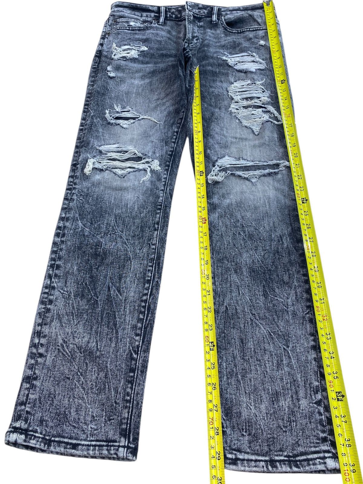 American Eagle Outfitters American Eagle Outfitters Acid Black Wash Jeans Size US 32 / EU 48 - 6 Thumbnail