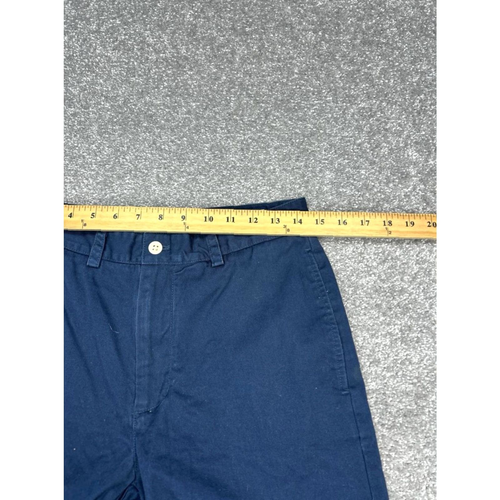 Vineyard Vines Vineyard Vines Club Chino Shorts Mens 30 Blue Cotton Twill Mid Rise Performance Short Size US 30 / EU 46 - 3 Thumbnail