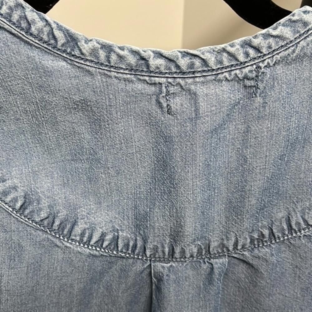 Designer Cloth and Stone chambray top Size XS / US 0-2 / IT 36-38 - 7 Thumbnail