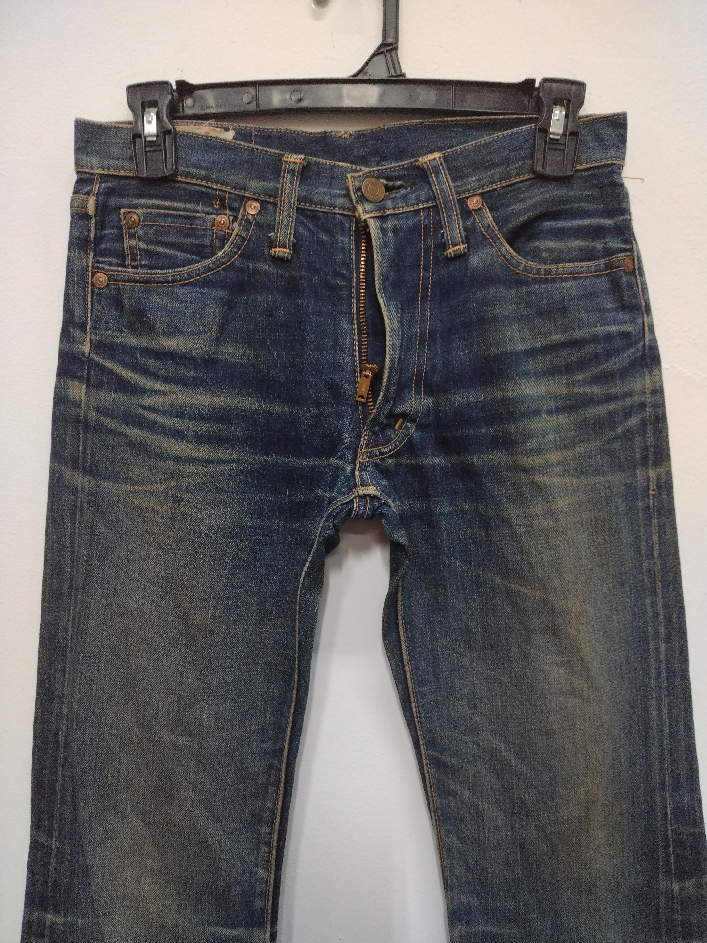 Edwin Vintage 70/80's Edwin Ladies Boot Cut Flared Denim Jeans🎉 Size 28" / US 6 / IT 42 - 5 Thumbnail