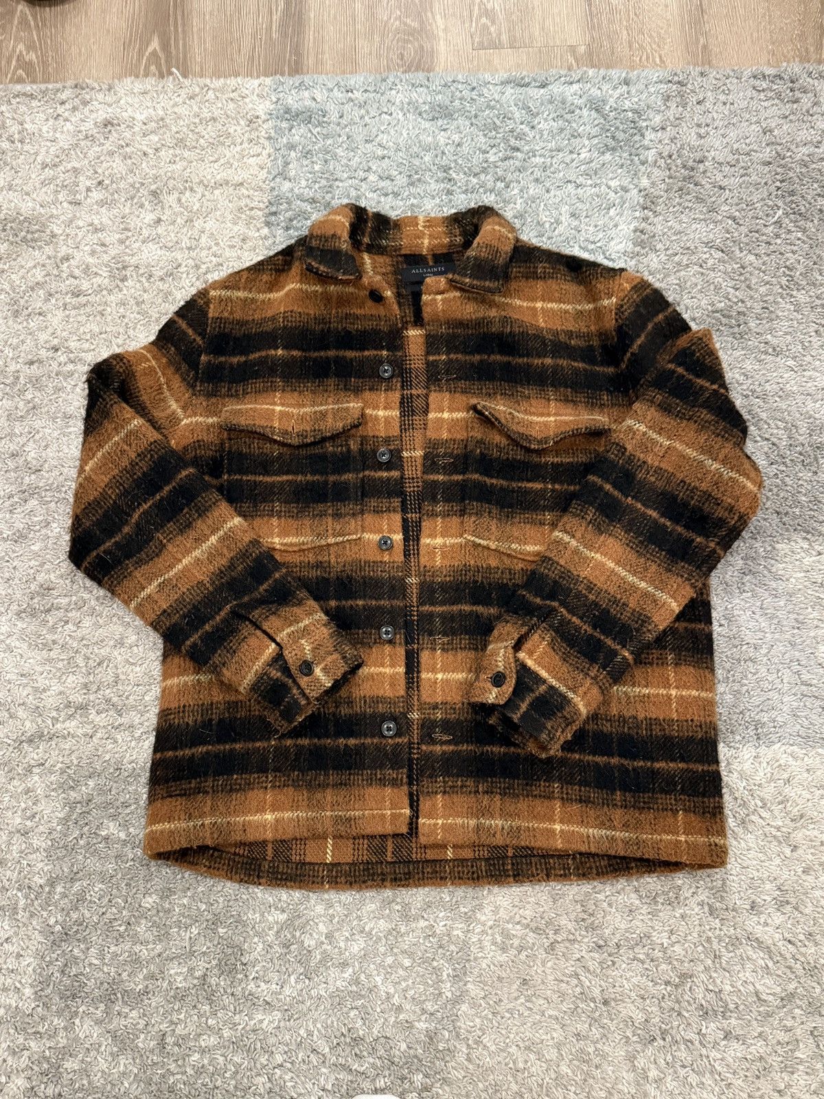 Allsaints Allsaint Shirt Jacket Size US L / EU 52-54 / 3 - 1 Thumbnail