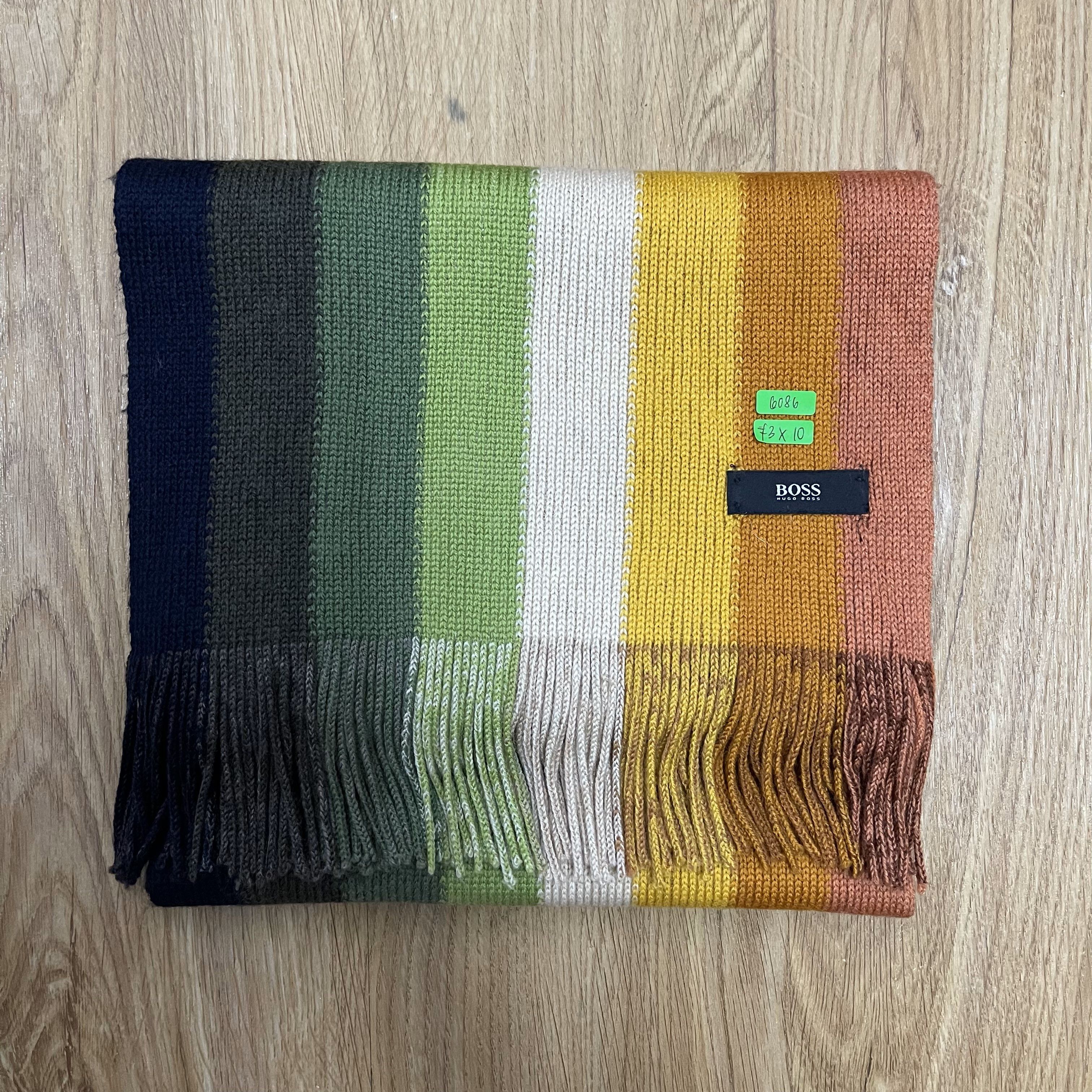 Hugo Boss Vintage Hugo Boss Scarf / Muffler - 6086 Size ONE SIZE - 14 Thumbnail