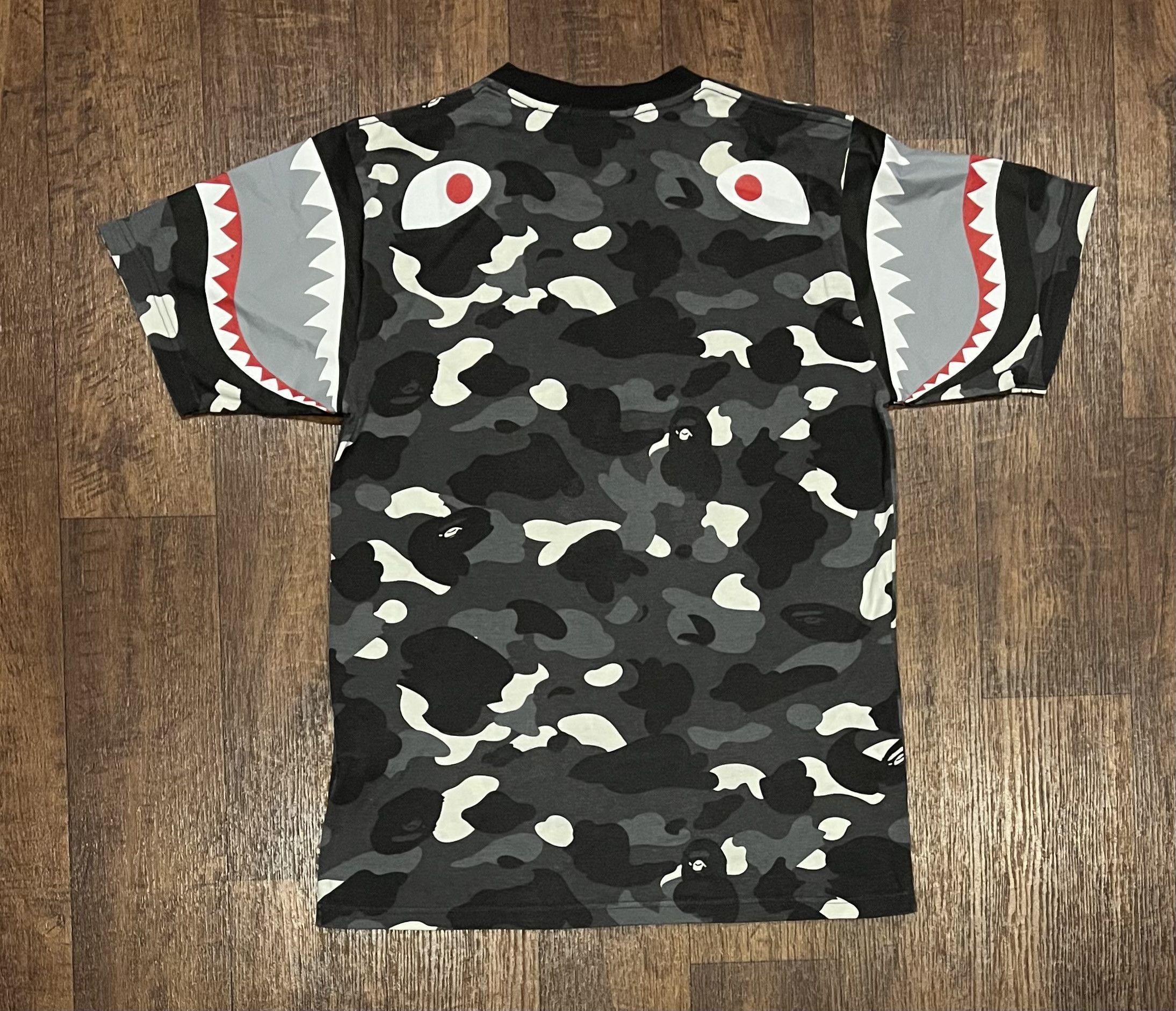 Bape Bape camo tee shirt Size US M / EU 48-50 / 2 - 2 Thumbnail