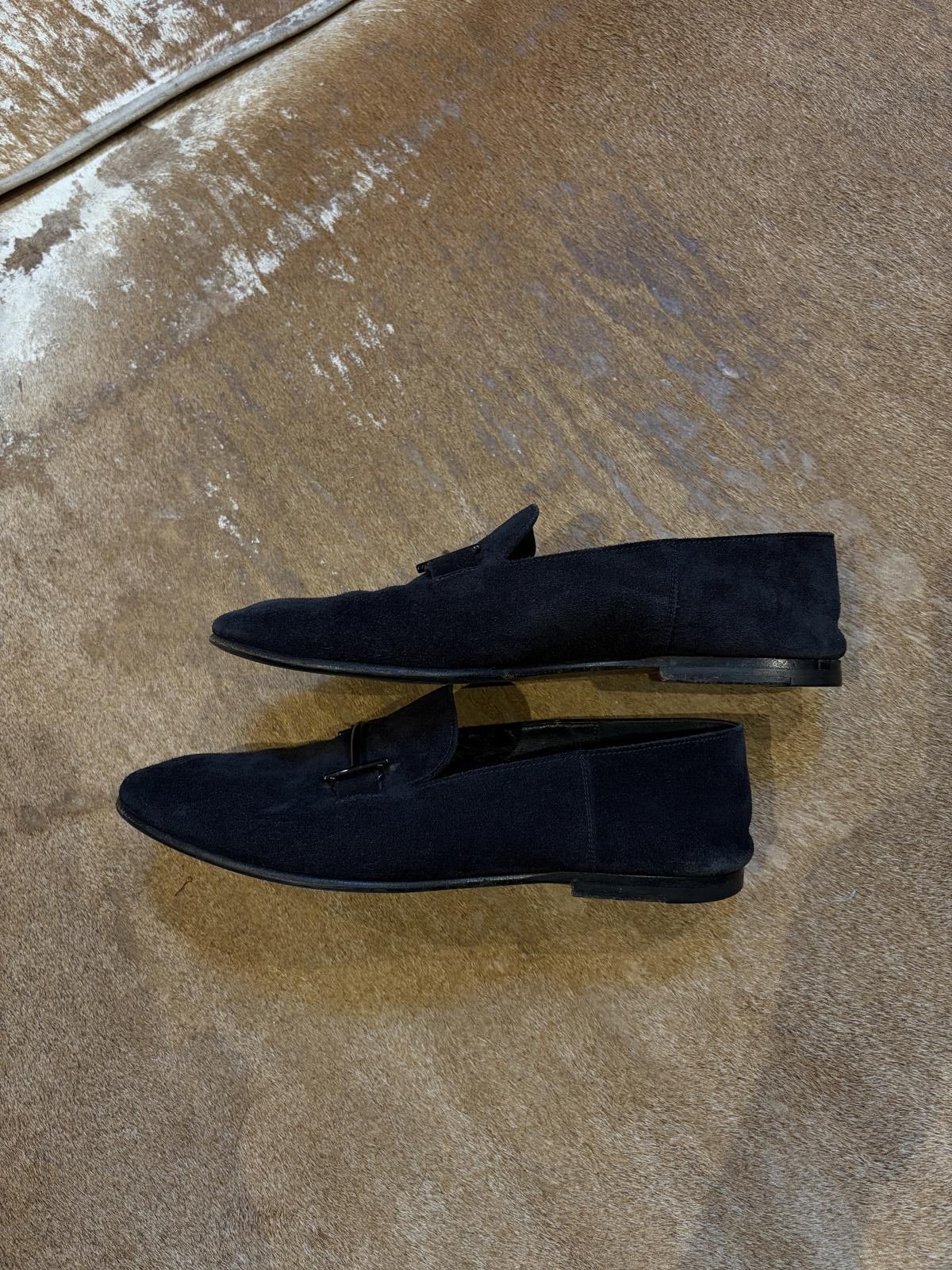 Hermes Hermes suede loafers Size ONE SIZE - 6 Thumbnail