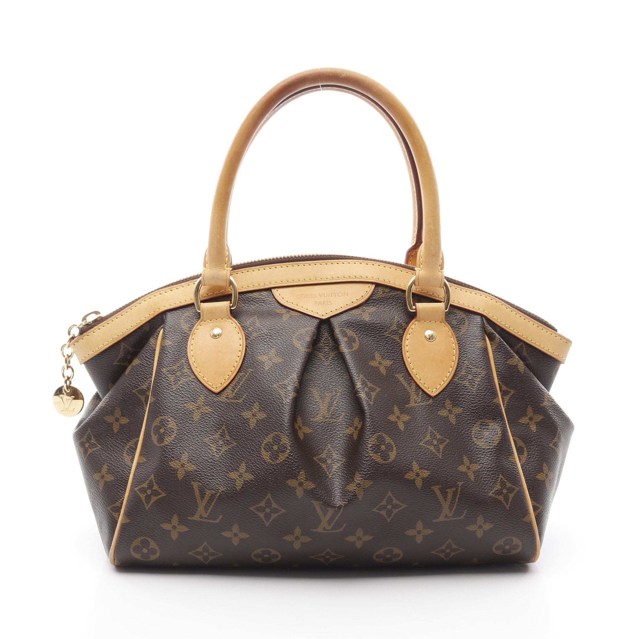 Louis Vuitton Louis Vuitton Tivoli Pm Monogram Handbag Leather Brown Size ONE SIZE - 1 Thumbnail