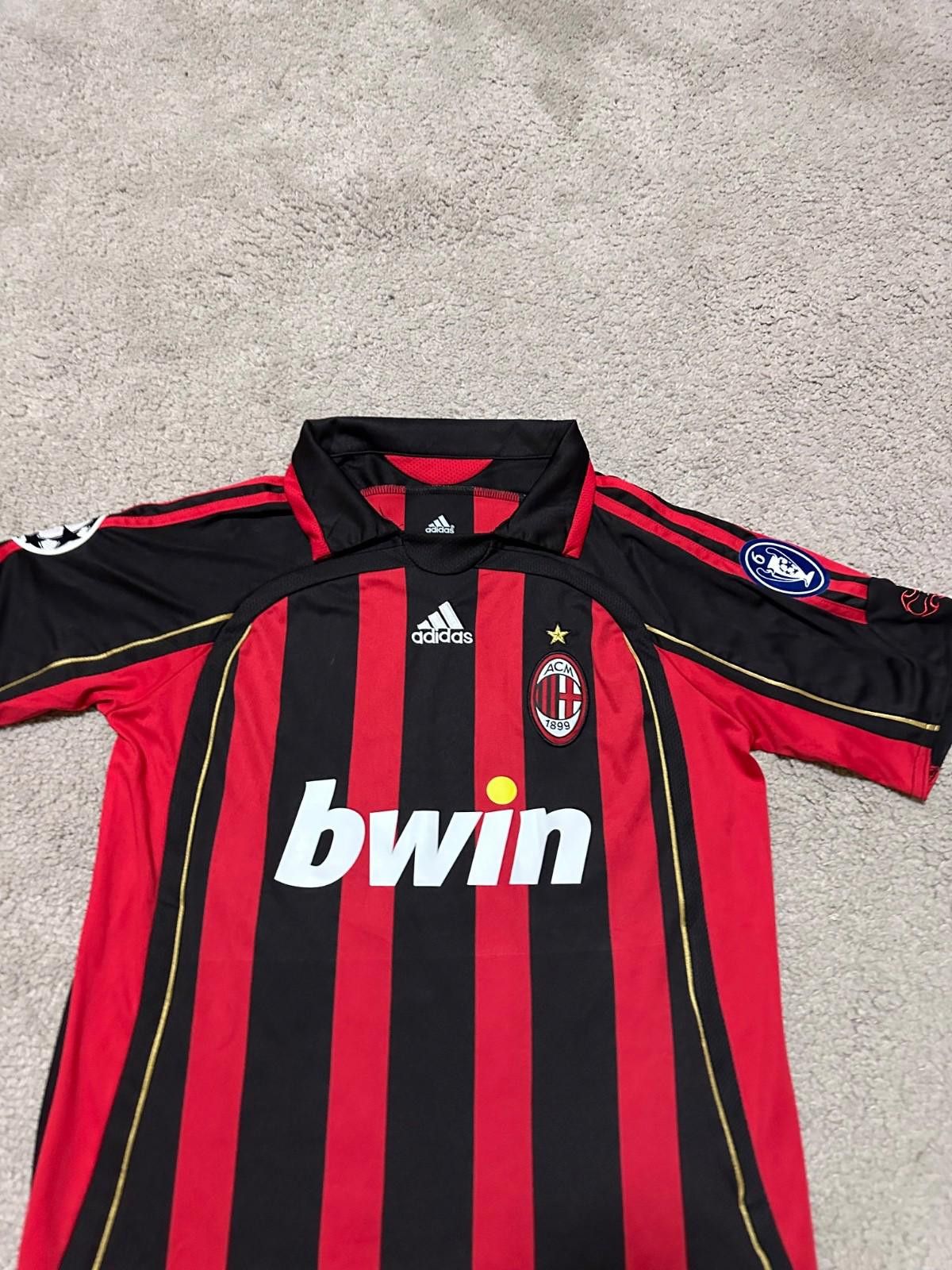 Adidas AC Milan Kaka #22 Adidas 2006 Football Shirt Soccer Jersey Size US M / EU 48-50 / 2 - 3 Thumbnail