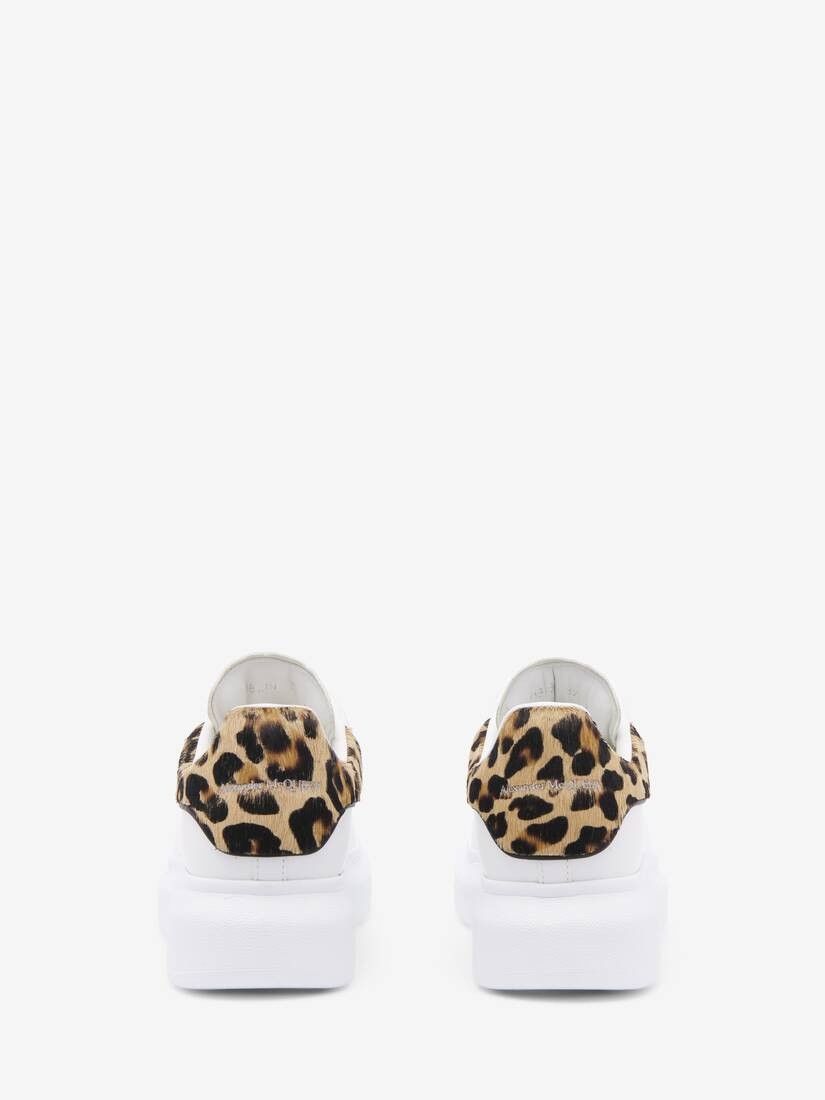 Alexander McQueen o1w1db10925 Oversized Sneaker in White Size US 8 / IT 38 - 3 Thumbnail