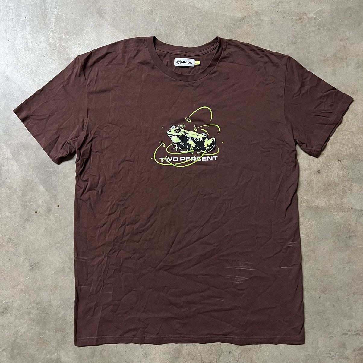 Hypebeast × Union LA Union LA X Two Percent Graphic T-Shirt Size US XL / EU 56 / 4 - 2 Thumbnail