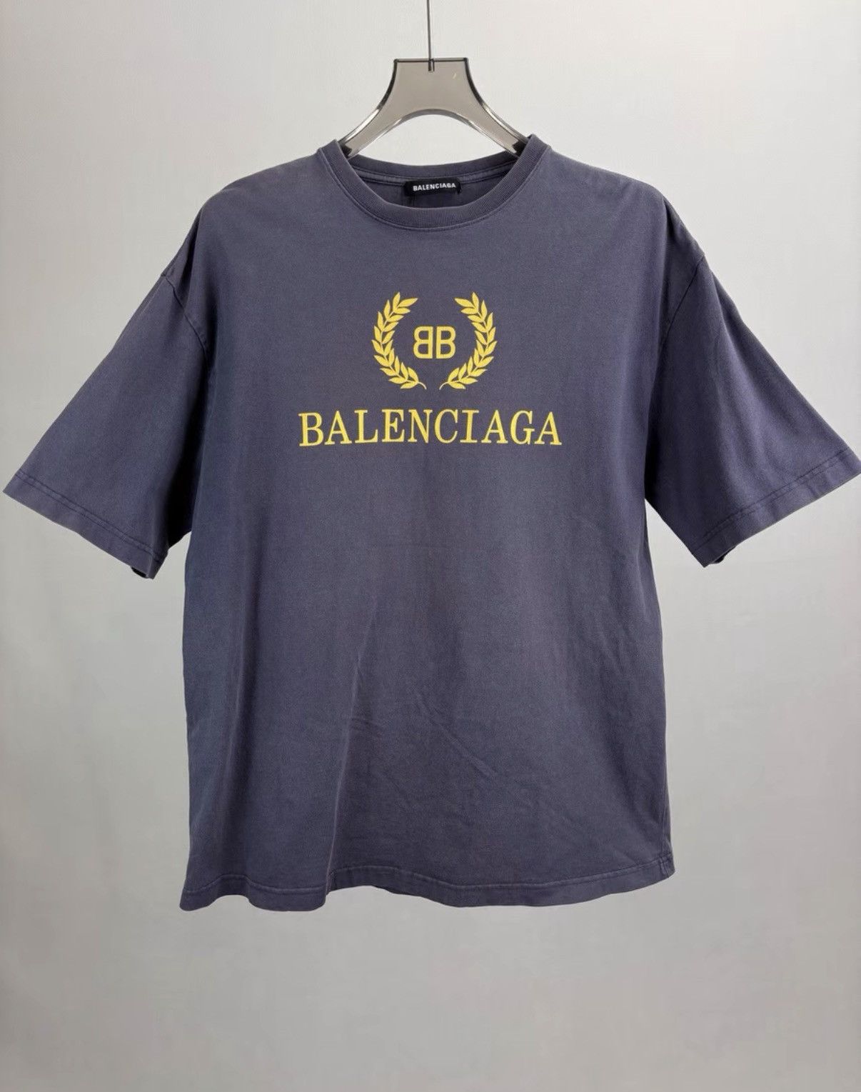 Balenciaga BALENCIAGA Wheat Ear Short Sleeve K1 Size US S / EU 44-46 / 1 - 1 Thumbnail