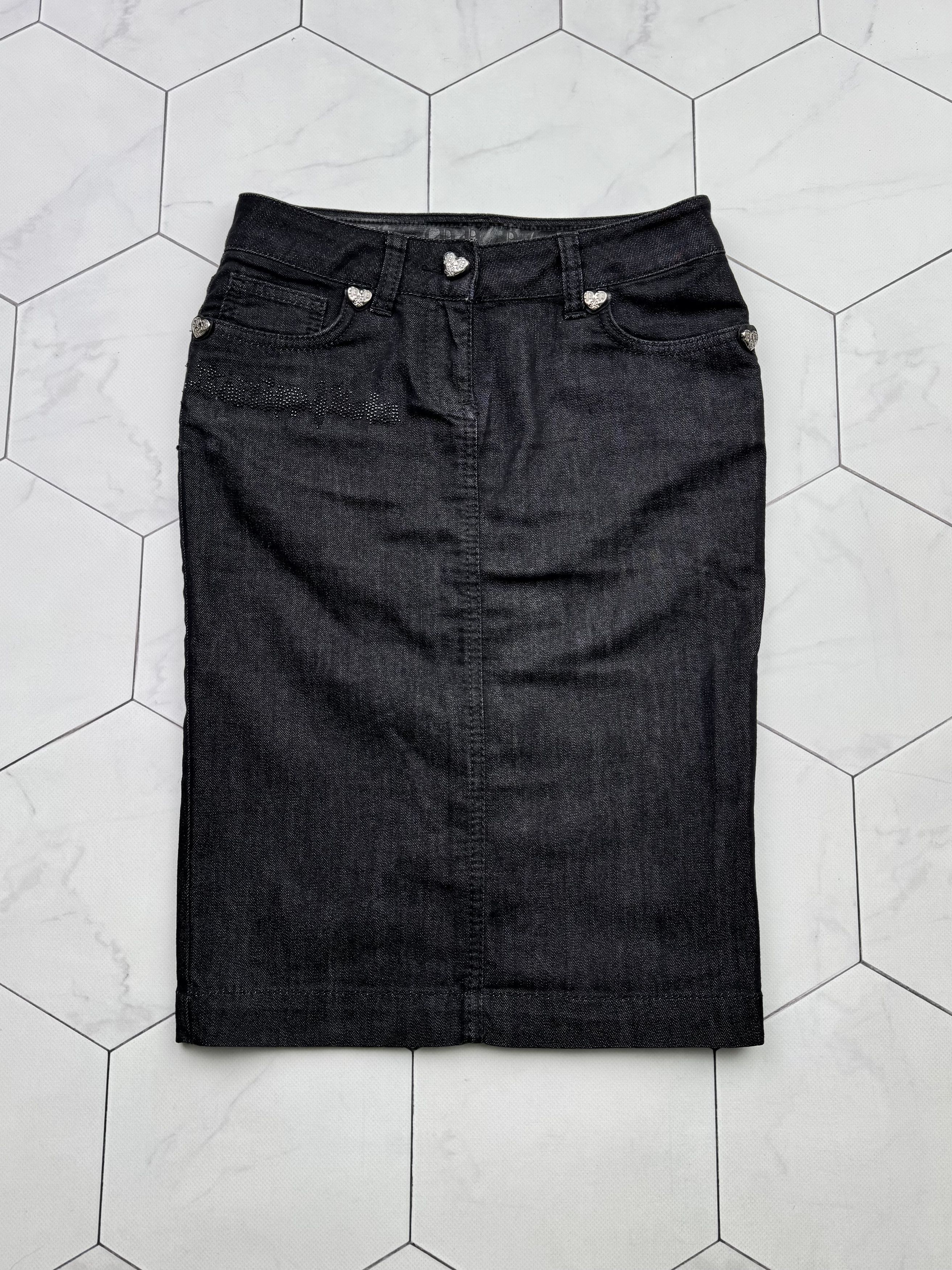 Philipp Plein Philipp Plein Vintage Skirt (B407) Size 26" / US 2 / IT 38 - 2 Thumbnail