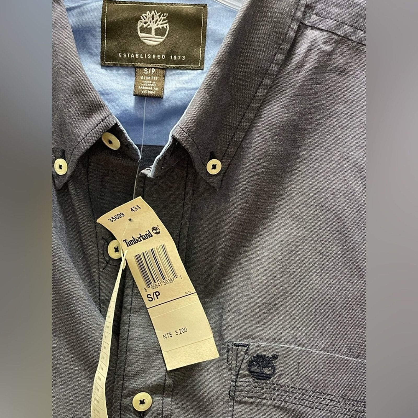 Timberland Timberland Oxford Button Down Slim Fit Shirt - Small Size US S / EU 44-46 / 1 - 2 Thumbnail
