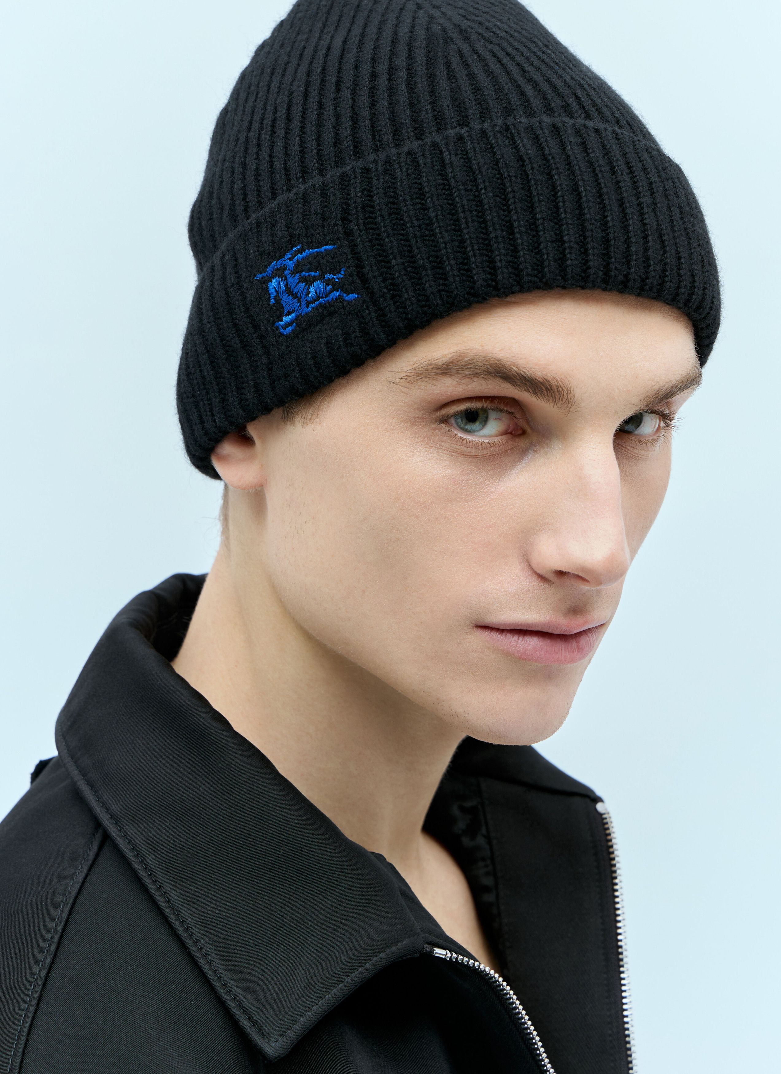Burberry Ribbed Cashmere Beanie Size ONE SIZE - 1 Thumbnail