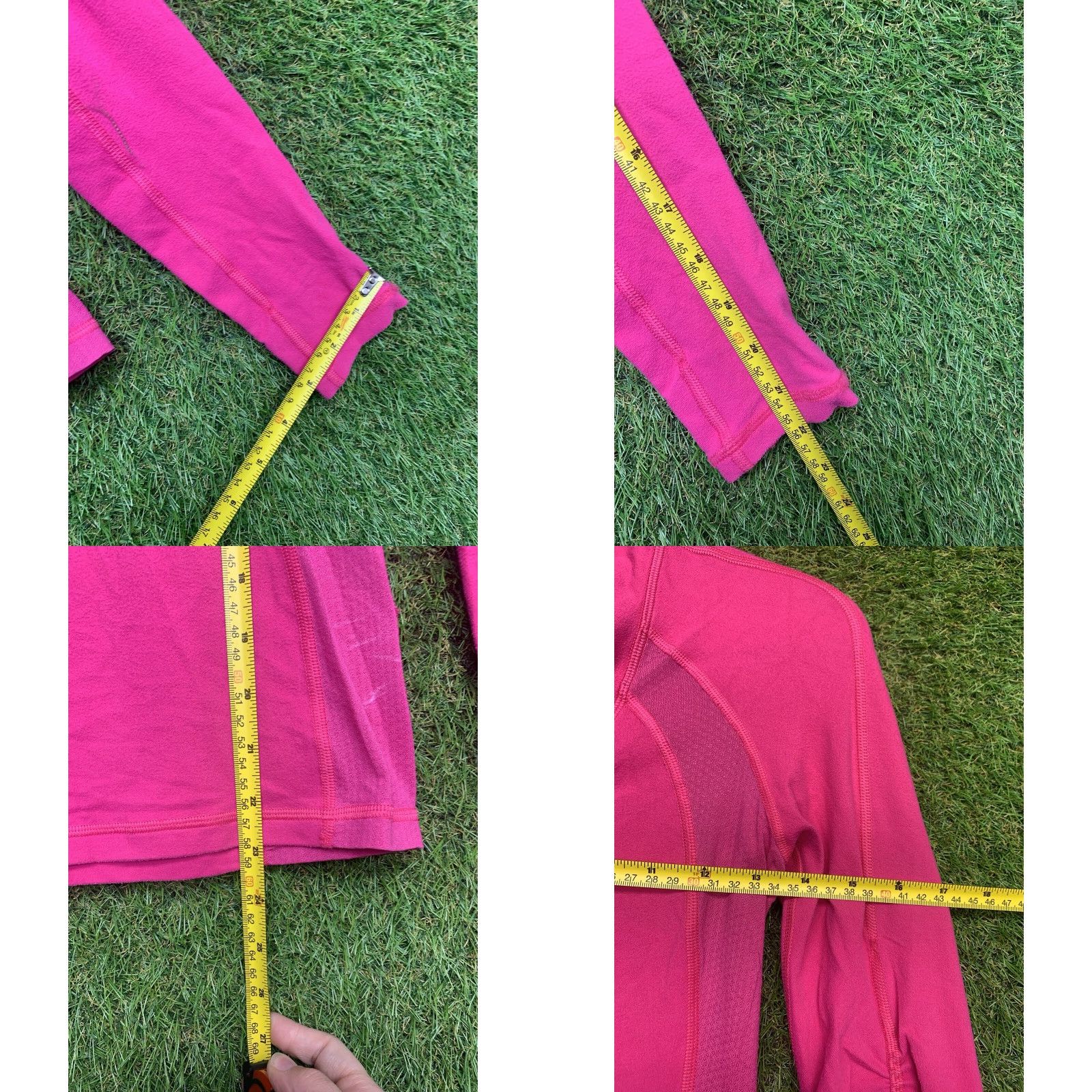 Lululemon Lululemon Shirt Womens Small Magenta Run Trail Tech Long Sleeve Shawl Collar Size S / US 4 / IT 40 - 8 Thumbnail