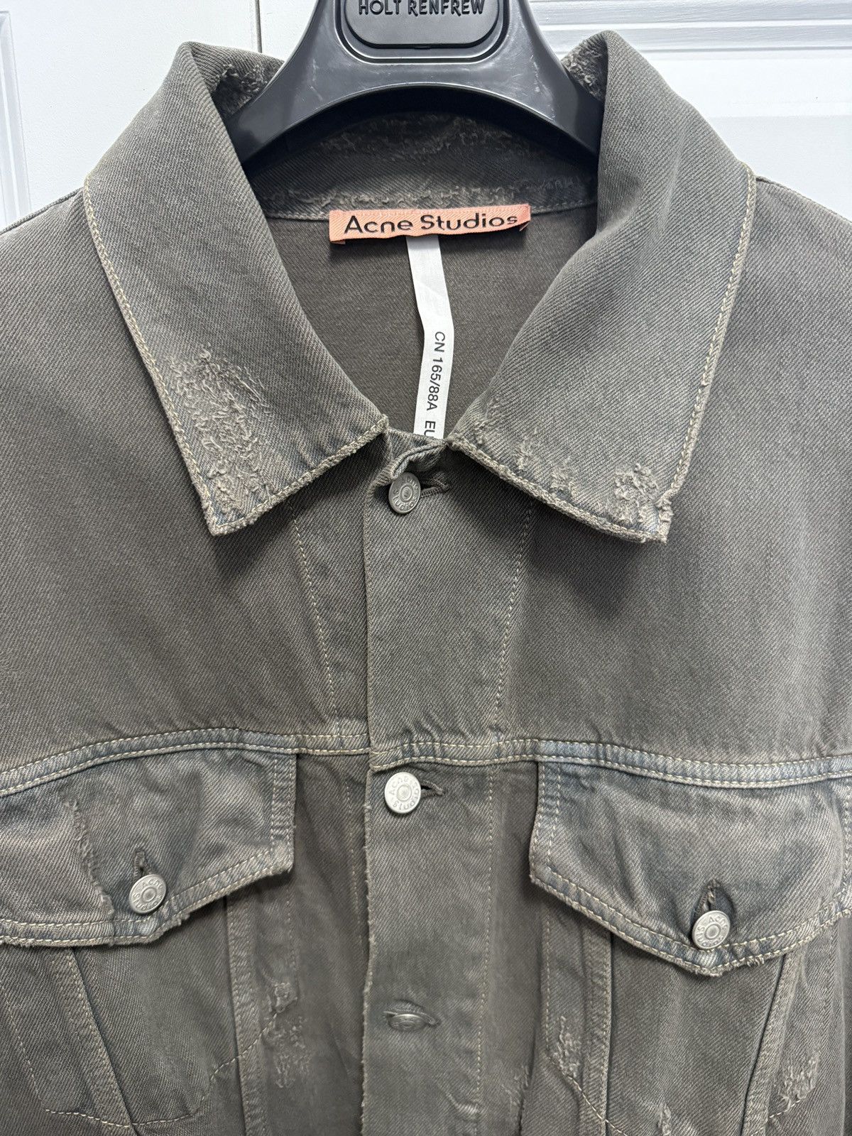 Acne Studios Acne Studios Oversized Denim Jacket Size US XS / EU 42 / 0 - 5 Thumbnail