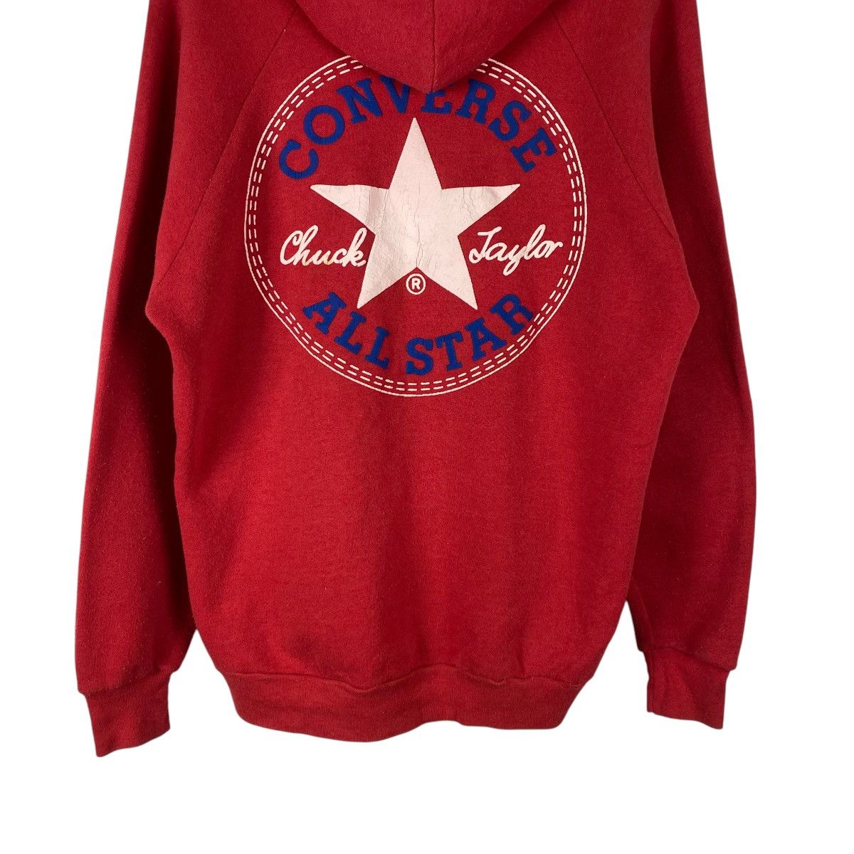 Converse × Vintage Vintage Made in USA Converse Classic Logo Hoodie Size US XL / EU 56 / 4 - 2 Thumbnail