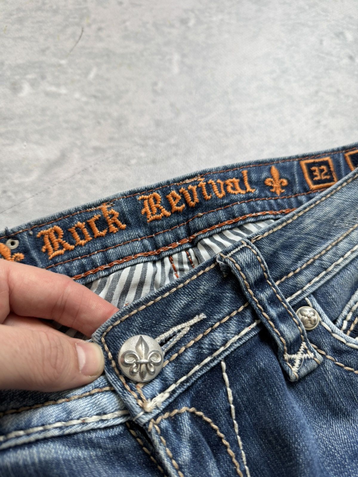 Rock Revival Rock Revival jeans blue Japanese style Punk pants Size US 32 / EU 48 - 5 Thumbnail