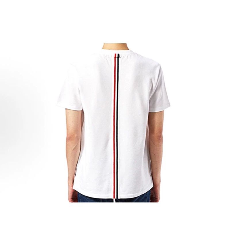 Thom Browne Thom browne White back striped short sleeves 2504-Nextarrow Size US S / EU 44-46 / 1 - 7 Thumbnail