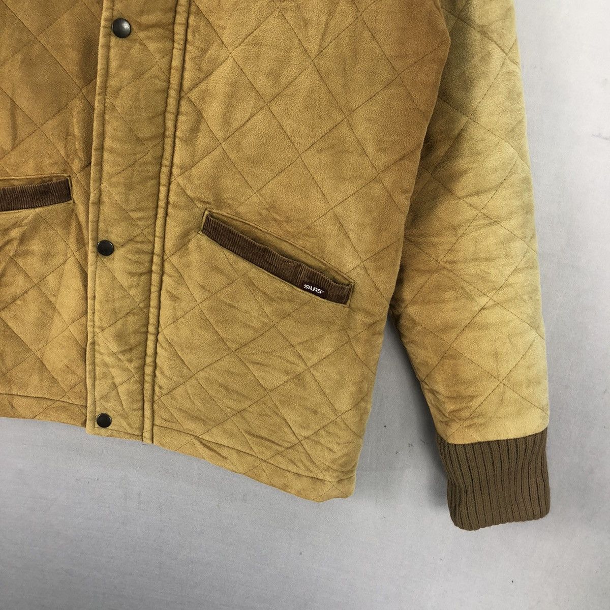 Silas Vintage 90’s Silas Faded Quilted Zipper Jacket Size US M / EU 48-50 / 2 - 3 Thumbnail
