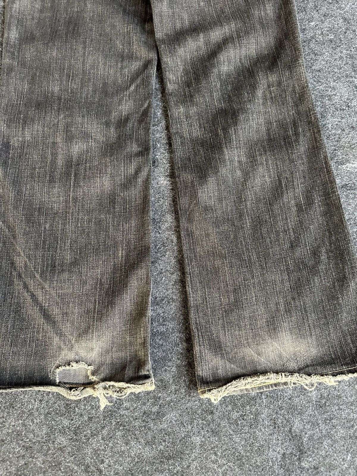 Vintage Vintage Sacred Blue Usa Flare Denim D452 Size US 32 / EU 48 - 8 Thumbnail