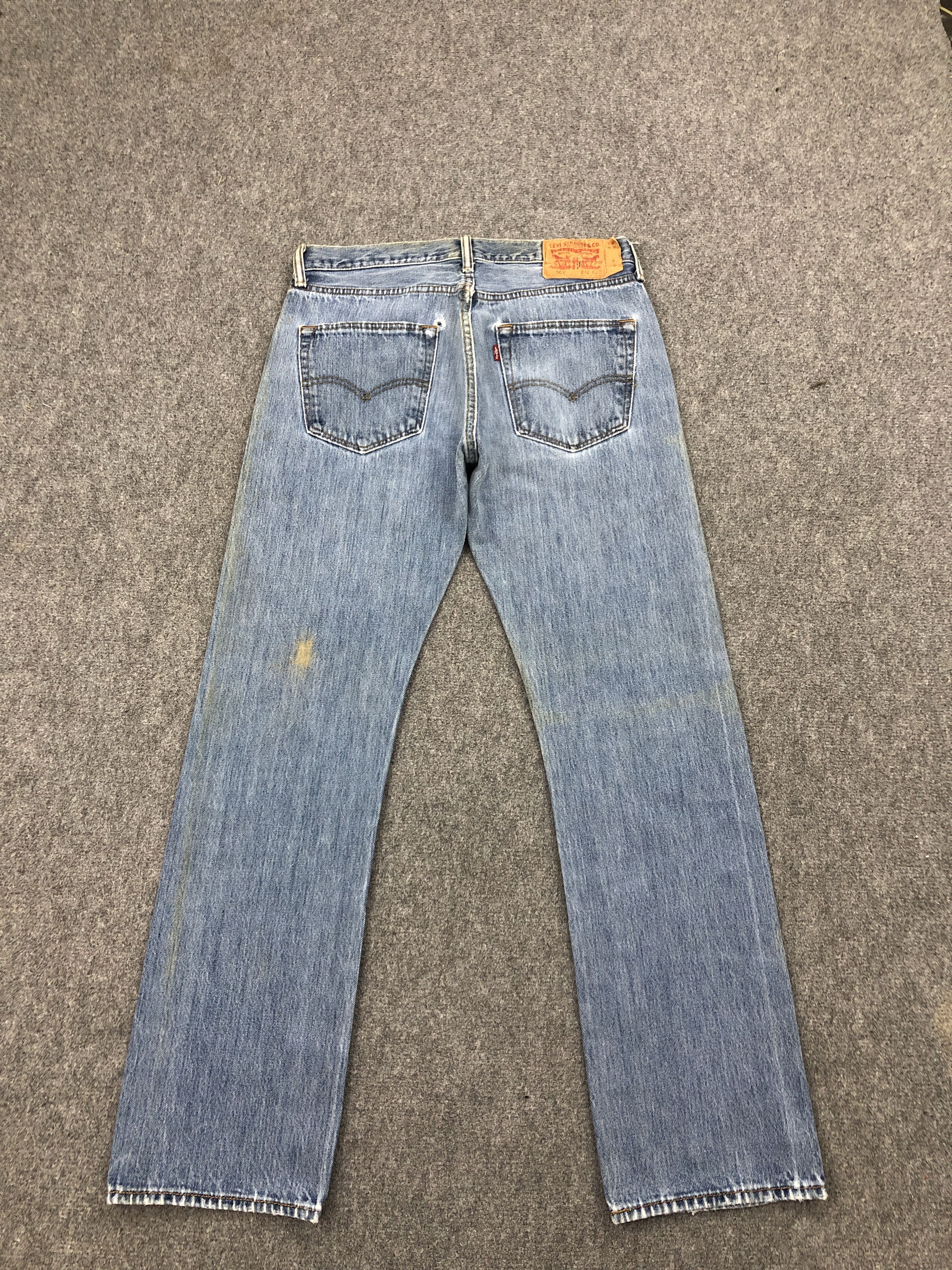Levi's × Vintage Vintage Levi's 501 Light Blue Denim Jeans Size US 31 - 3 Thumbnail