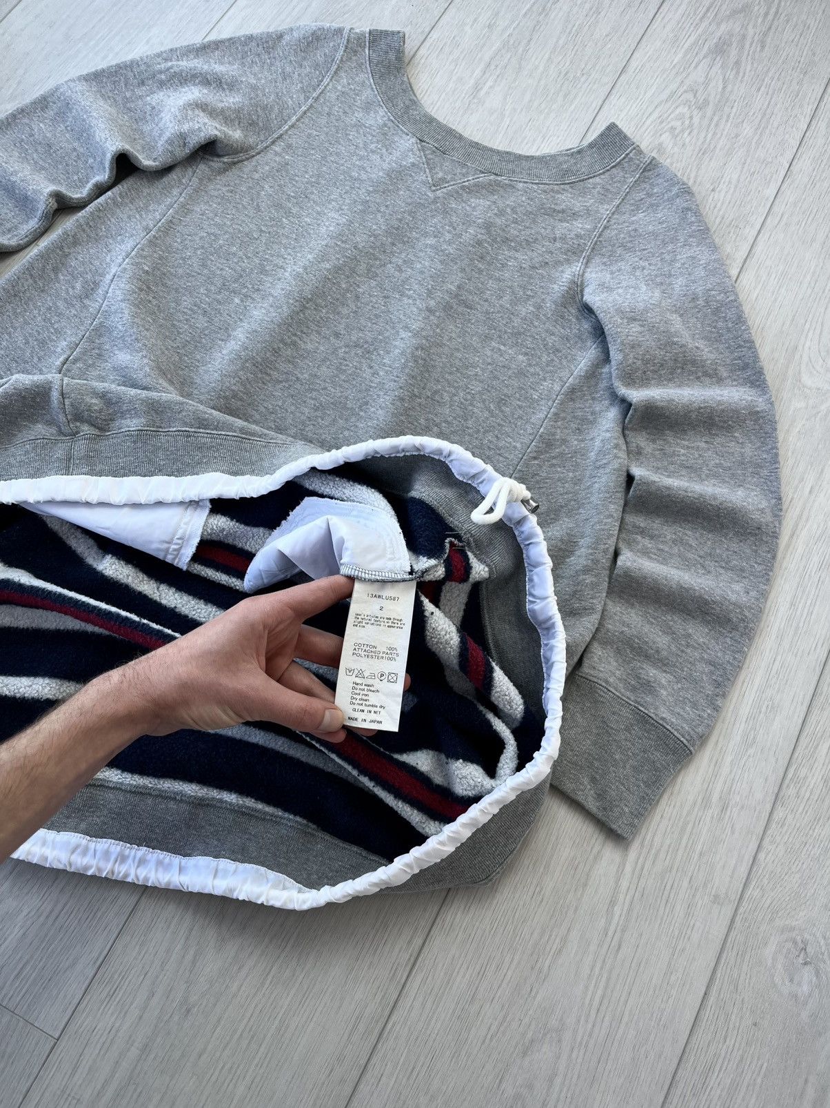 Sacai Vintage SACAI LUCK 13AW Dress Sweatshirt Japanese Y2K Size M / US 6-8 / IT 42-44 - 4 Thumbnail
