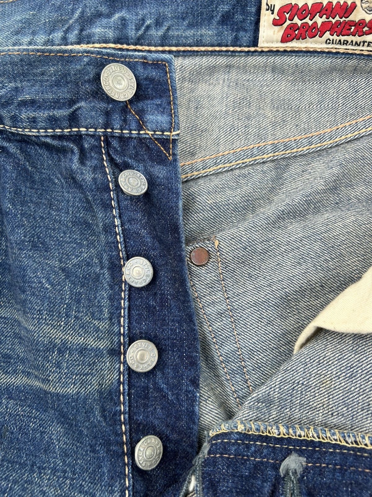Evisu VINTAGE EVISU DAICOCK SELVEDGE MADE IN JAPAN DENIM JEANS Size US 33 - 9 Thumbnail