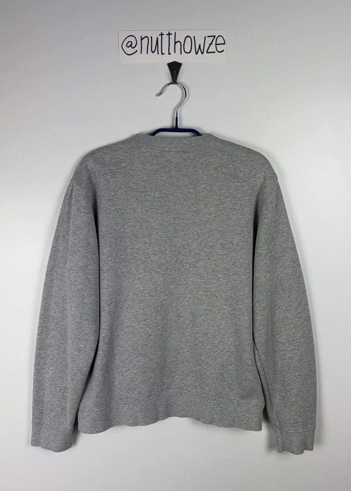 Russell Athletic Russell Skull House L/S Cotton Grey Crewneck Sweatshirt Size US S / EU 44-46 / 1 - 2 Thumbnail