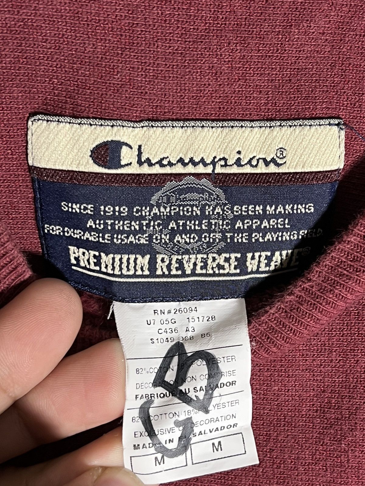 Champion Champion Boston College Athletics Reverse Weave Sweater Size US M / EU 48-50 / 2 - 4 Thumbnail