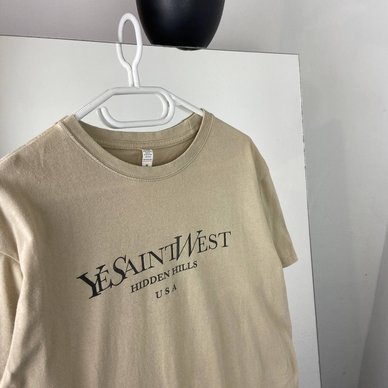 Rap Tees Vintage Y2K YeSaintWest Hidden Hills USA Rap Tour T-Shirt Size US M / EU 48-50 / 2 - 2 Thumbnail