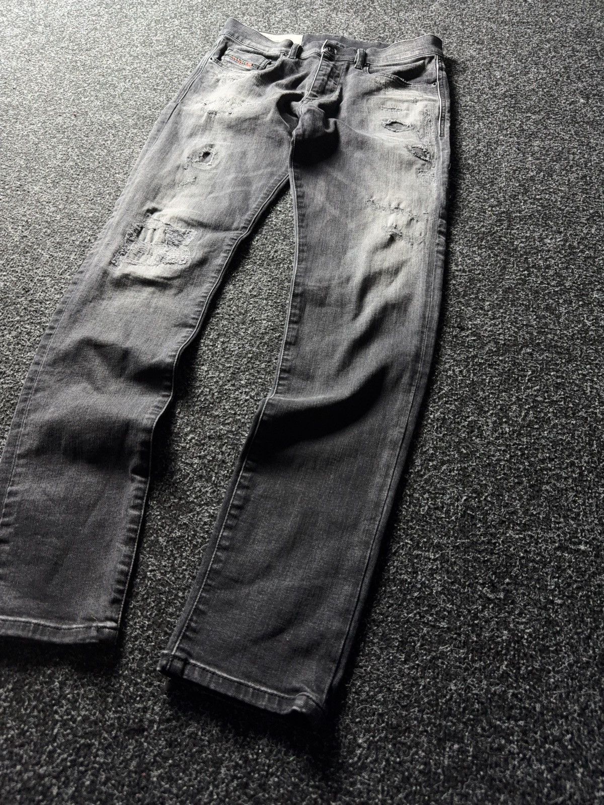 Diesel Luxury Diesel Distressed D-STRUKT Slim Denim pants jeans Size US 30 / EU 46 - 3 Thumbnail