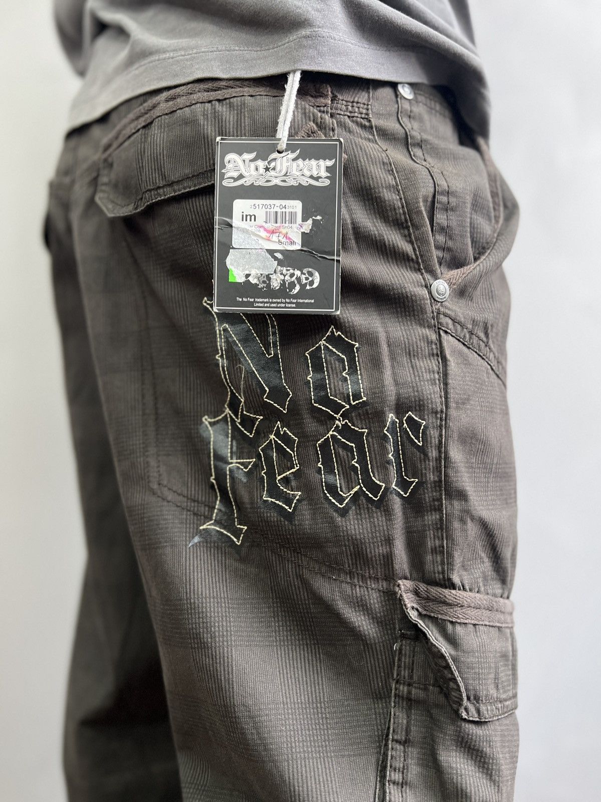 Diesel × No Fear VINTAGE Y2K DIESEL STYLE CARGO NO FEAR rap pants skater Size US 32 / EU 48 - 8 Thumbnail