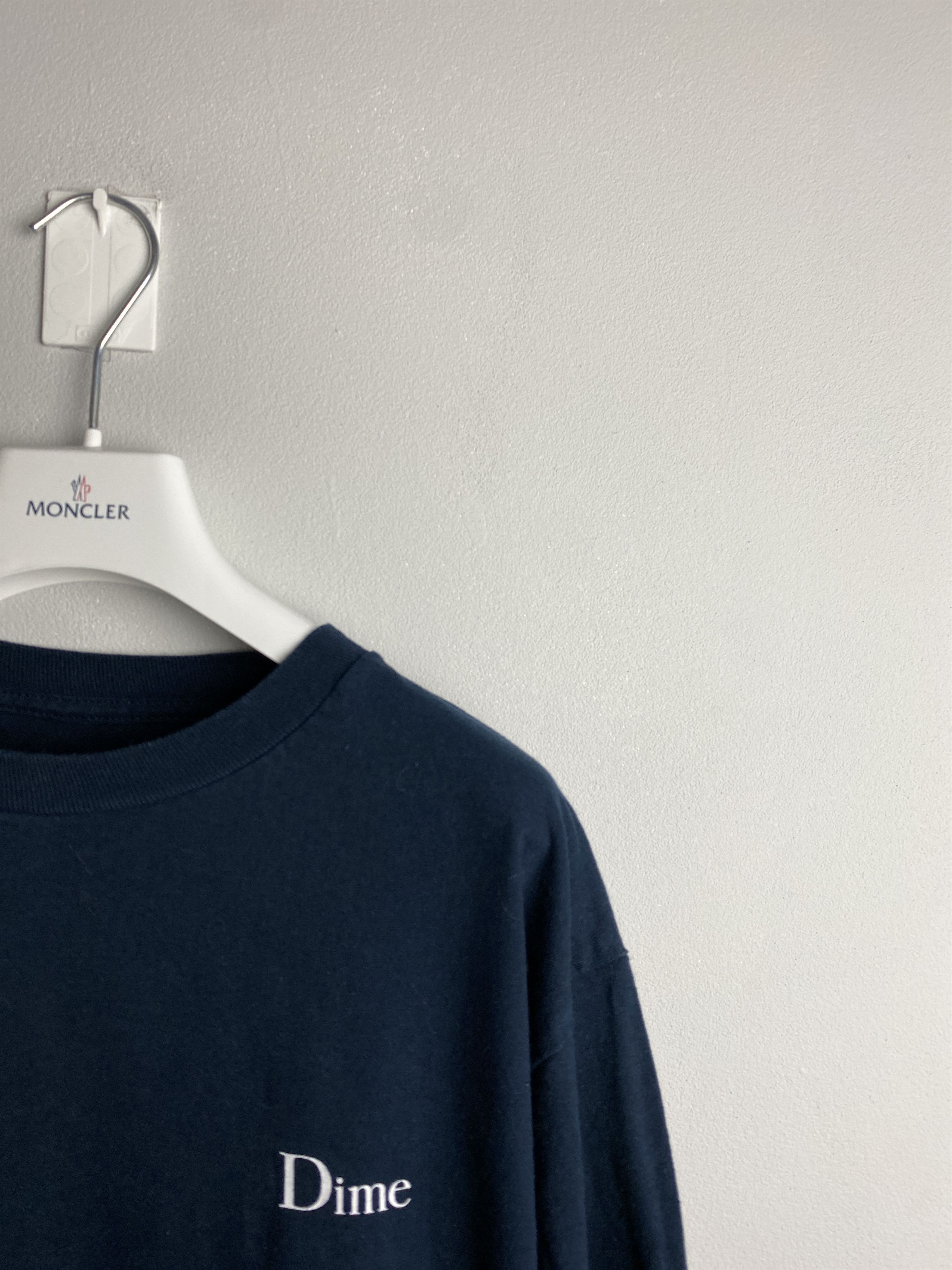 Dime Dime small logo long sleeve t-shirt tee skate rap hip hop Size US M / EU 48-50 / 2 - 2 Thumbnail