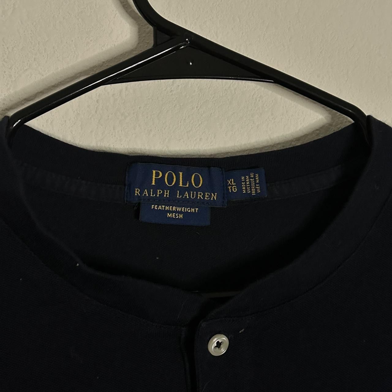 Polo Ralph Lauren Navy Polo Ralph Lauren Hanley Longsleeve - XL Size US XL / EU 56 / 4 - 2 Thumbnail