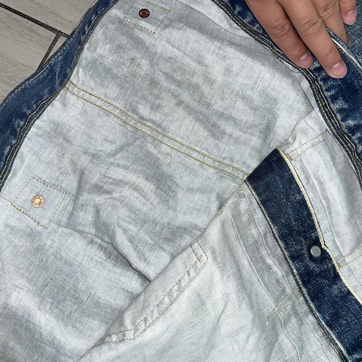 Junya Watanabe × Levi's Junya Watanabe Levi’s Type 1 Illusion Denim Jacket AD 2021 Size US XL / EU 56 / 4 - 9 Thumbnail