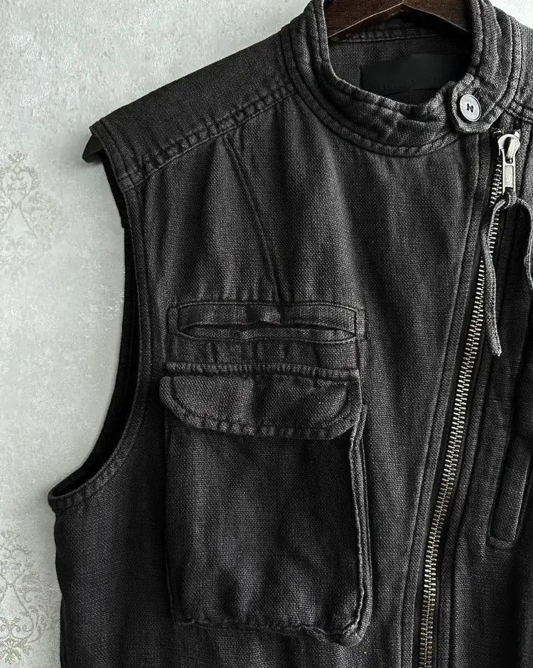 Haider Ackermann Haider Ackermann 16SS Multi Pockets Military Vest-2505 Size US S / EU 44-46 / 1 - 1 Thumbnail