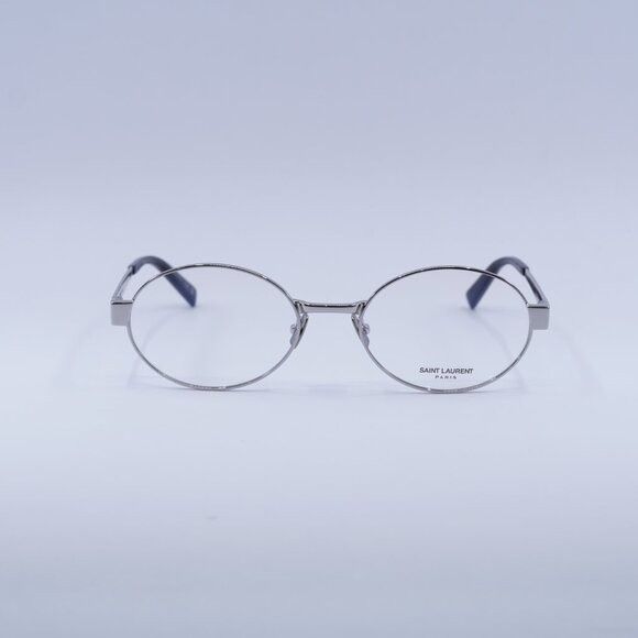 Saint Laurent Paris 🕶️ New Saint Laurent SL692 OPT 001 Eyeglasses - Silver Size ONE SIZE - 2 Thumbnail