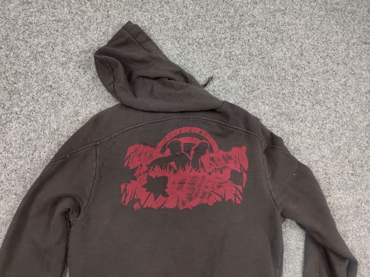 Engineered Garments Vintage 90's levis Engineered Brown faded Logo zip hoodie Size US S / EU 44-46 / 1 - 11 Thumbnail